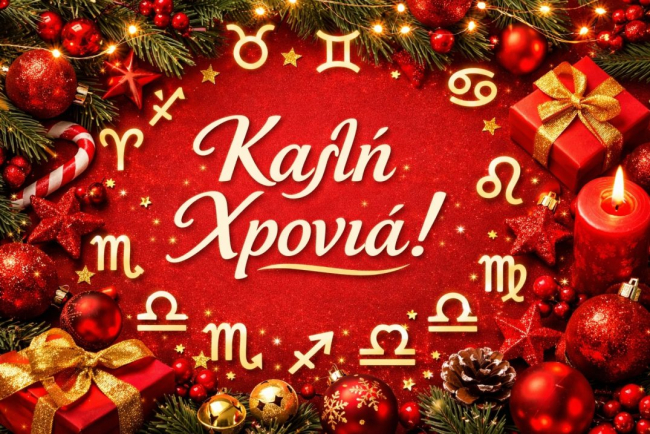 Το μήνυμα της Πρωτοχρονιάς 2026: Ένα δώρο αγάπης από τα αστέρια της Πρωτοχρονιάς!